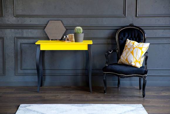 Ragaba Console LILLO 65x35cm Black Legs / Petrol Blue 2025