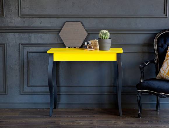 Ragaba Console LILLO 65x35cm Black Legs / Petrol Blue 2025