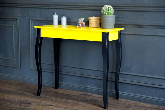 Ragaba Console LILLO 65x35cm Black Legs / Petrol Blue 2025