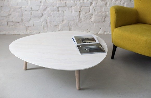 Ragaba Contrast PICK Coffee Table 103x97x31cm - White Online