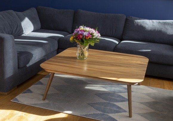 Ragaba Contrast TETRA Coffee Table 110x110x31cm - Oak Hotsell