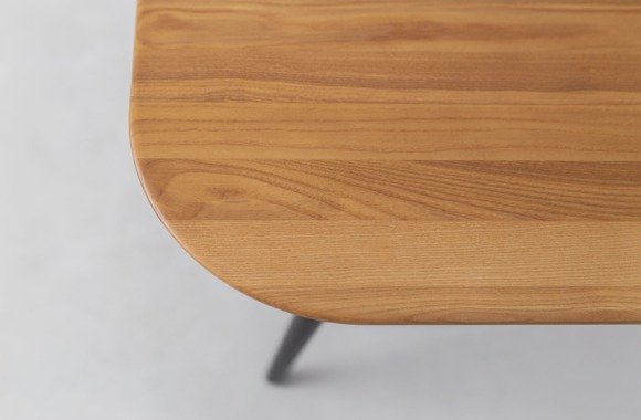 Ragaba CONTRAST Dining Table 180x90x75cm - Oak / Black Legs im Angebot