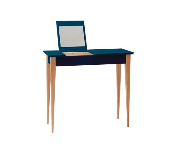 Ragaba MIMO Dressing Table with Mirror - 65x35cm Petrol Blue
