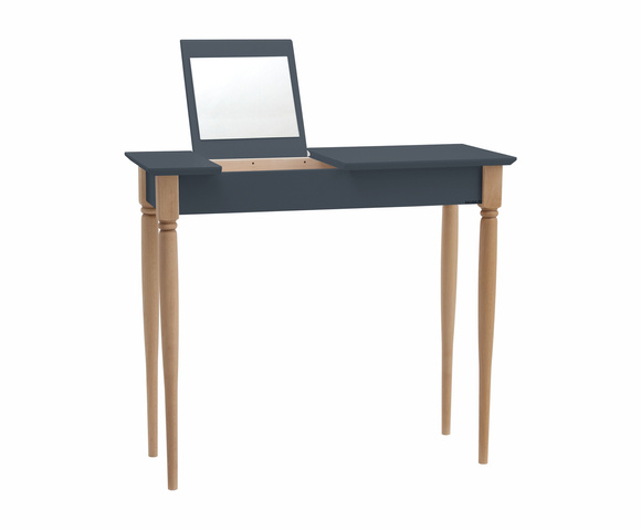 Ragaba MAMO Dressing Table with Mirror - 85x35cm Graphite Blitzverkäufe