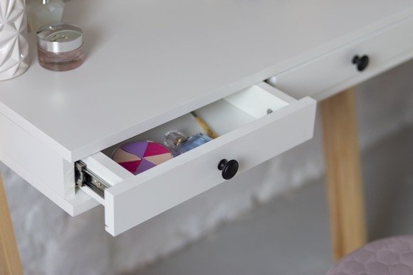 Ragaba LENO Ladder Shelf Desk 79x183cm - Ashwood / White Limitierter Zeitrabatt