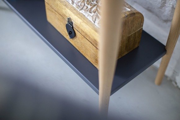 Ragaba MAMO Console Table 85x35cm - Graphite Sonderangebot