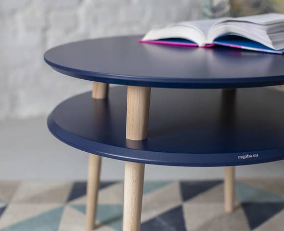 Ragaba UFO Coffee Table diam. 57cm x H 45cm - Navy Blue Großer Ausverkauf
