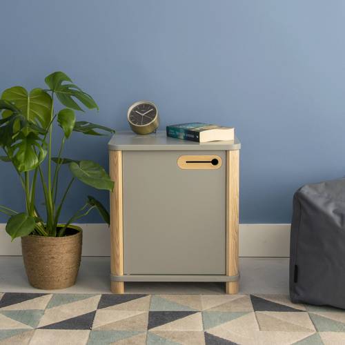Ragaba ASHME Desk Cabinet W 42 x D 42 x H 48cm - Dark Grey