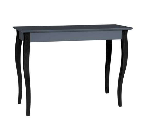 Ragaba LILLO Console Table - 105x35cm Black Legs / Graphite