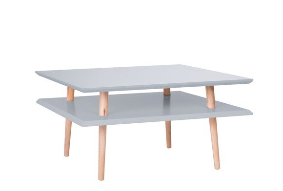 Ragaba SQUARE low Coffee Table 68x68x35cm - Dark Grey