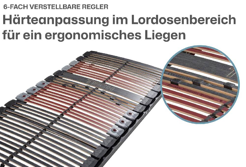 ﻿Ravensberger Matratzen Lattenrost BeCo Premium Tech 42 Verstellbar Begrenztes Angebot