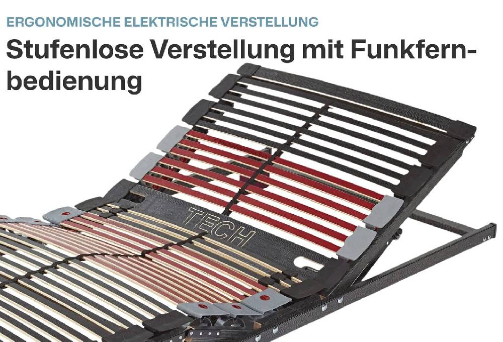 Ravensberger Matratzen Lattenrost BeCo Premium Tech 42 Elektro Osterangebot