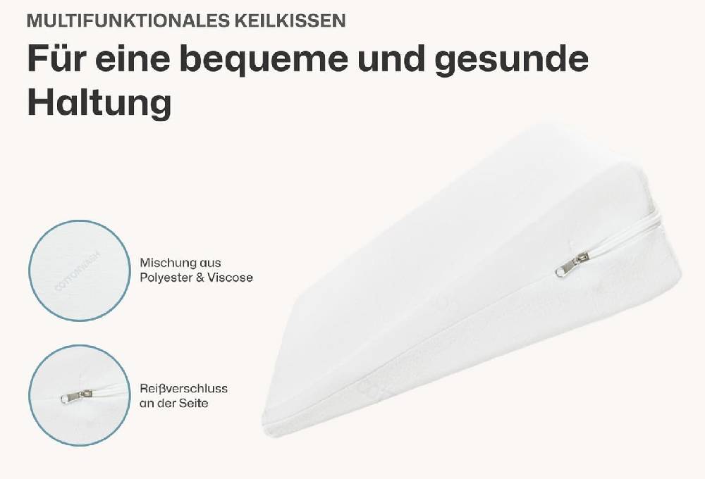 Ravensberger Matratzen Keilkissen Orthopädisches Keilkissen Jubiläumsangebot