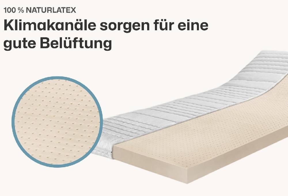 Ravensberger Matratzen Latextopper Natura-LUX Heißer Verkauf
