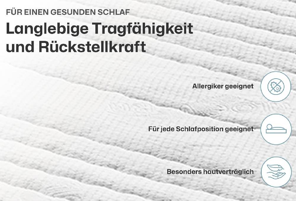 Ravensberger Matratzen Latextopper Natura-LUX Heißer Verkauf