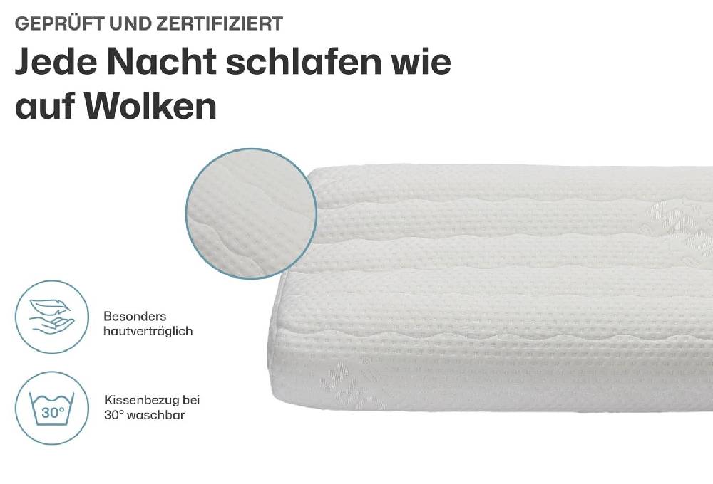 Ravensberger Matratzen Nackenkissenbezug Baumwollbezug für Nackenkissen Thermo Große Rabatte