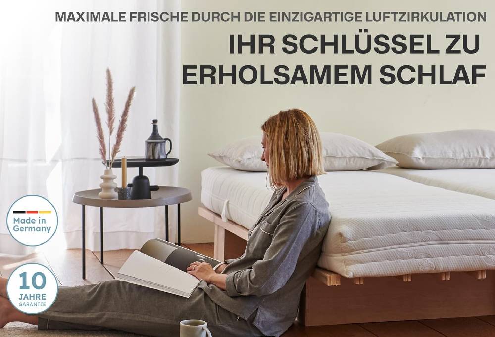 Ravensberger Matratzen Kaltschaummatratze Struktura-SAN Kauf eins, bekomm eins gratis