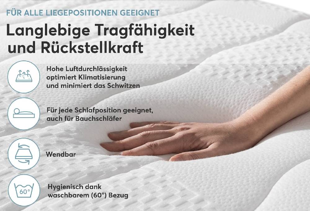 Ravensberger Matratzen Federkernmatratze Ravo-SPRING Riesige Ersparnisse