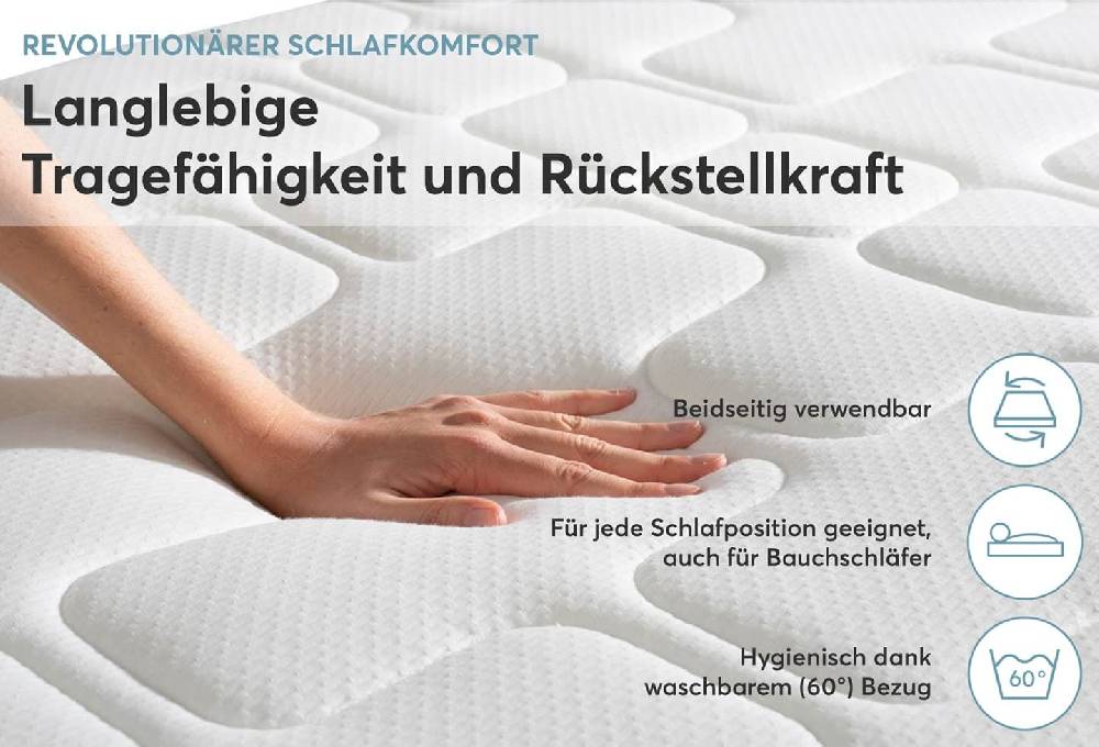 Ravensberger Matratzen Comfortmatratze Ravo-PUR Kostenlose Rückgabe