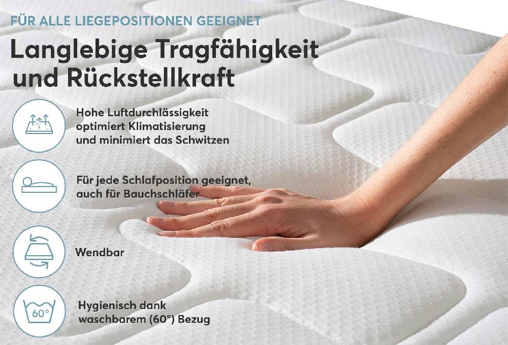 Ravensberger Matratzen Federkernmatratze Ortho-SPRING PLUS Letzte 3 Tage