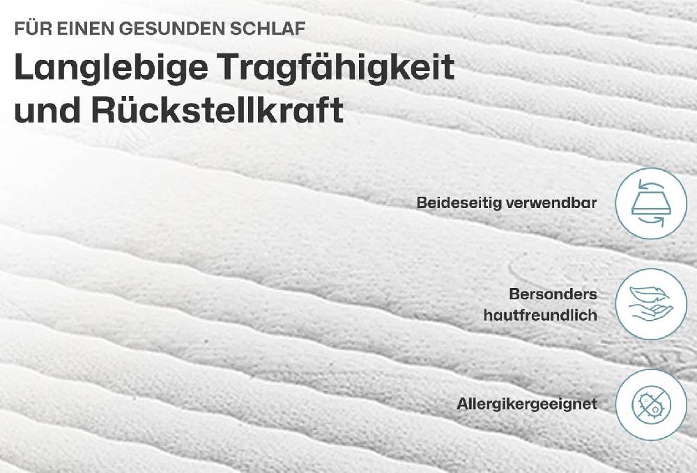 Ravensberger Matratzen Kinder- und Jugendmatratze NATURA Letzter Tag