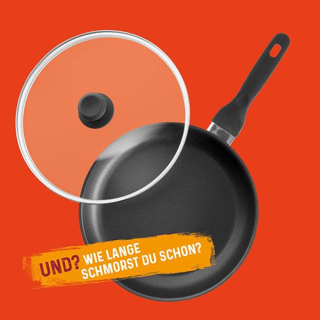 Rohe Germany Schmorpfanne Tavola, 24 cm mit Güteglasdeckel Bestseller
