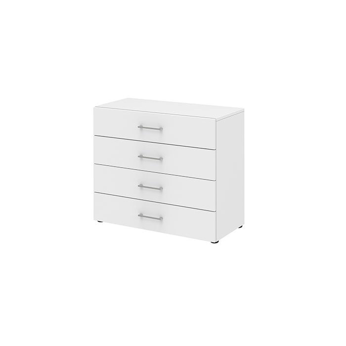 Röhr Bush Highboard in Weiß mit 4 Schubkästen