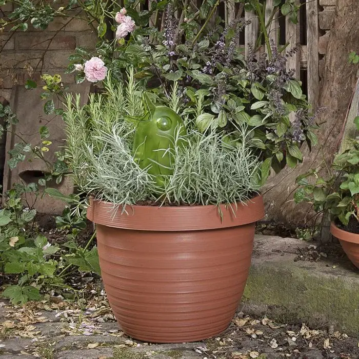 Scheurich Country Star 3er Blumentopf Set mit Untersetzern - Terracotta Black Friday