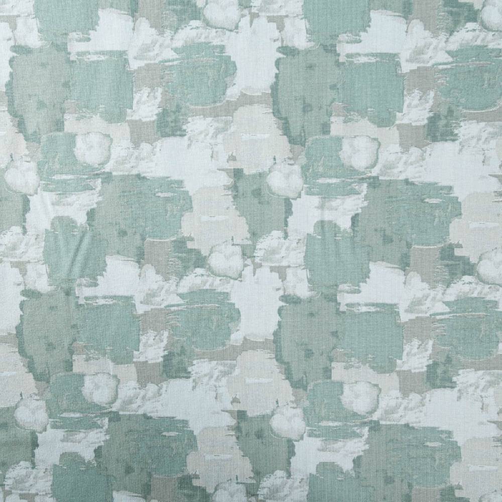 Schöner Leben Jersey Stoff Bio Organic Abstract Painting Pinselstriche grün grau 1,45m Breite Saisonale Angebote