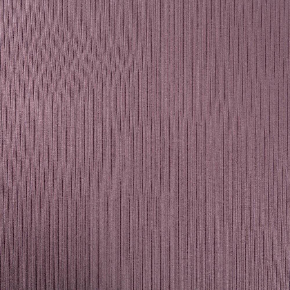 Schöner Leben Interlock Jersey Mandy gerippt einfarbig mauve lila 1,40m Breite Riesige Ersparnisse