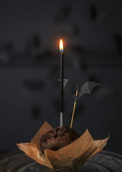 Schöner Leben Cupcake Stecker 6er Pack Bats Fledermäuse schwarz Begrenzt auf 3 Tage