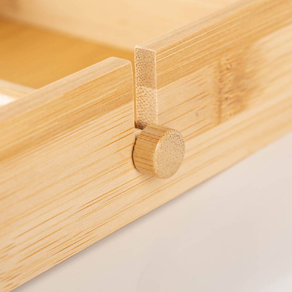Schöner Leben Serviettenhalter aus Bambus in 185x185x50mm Im Verkauf