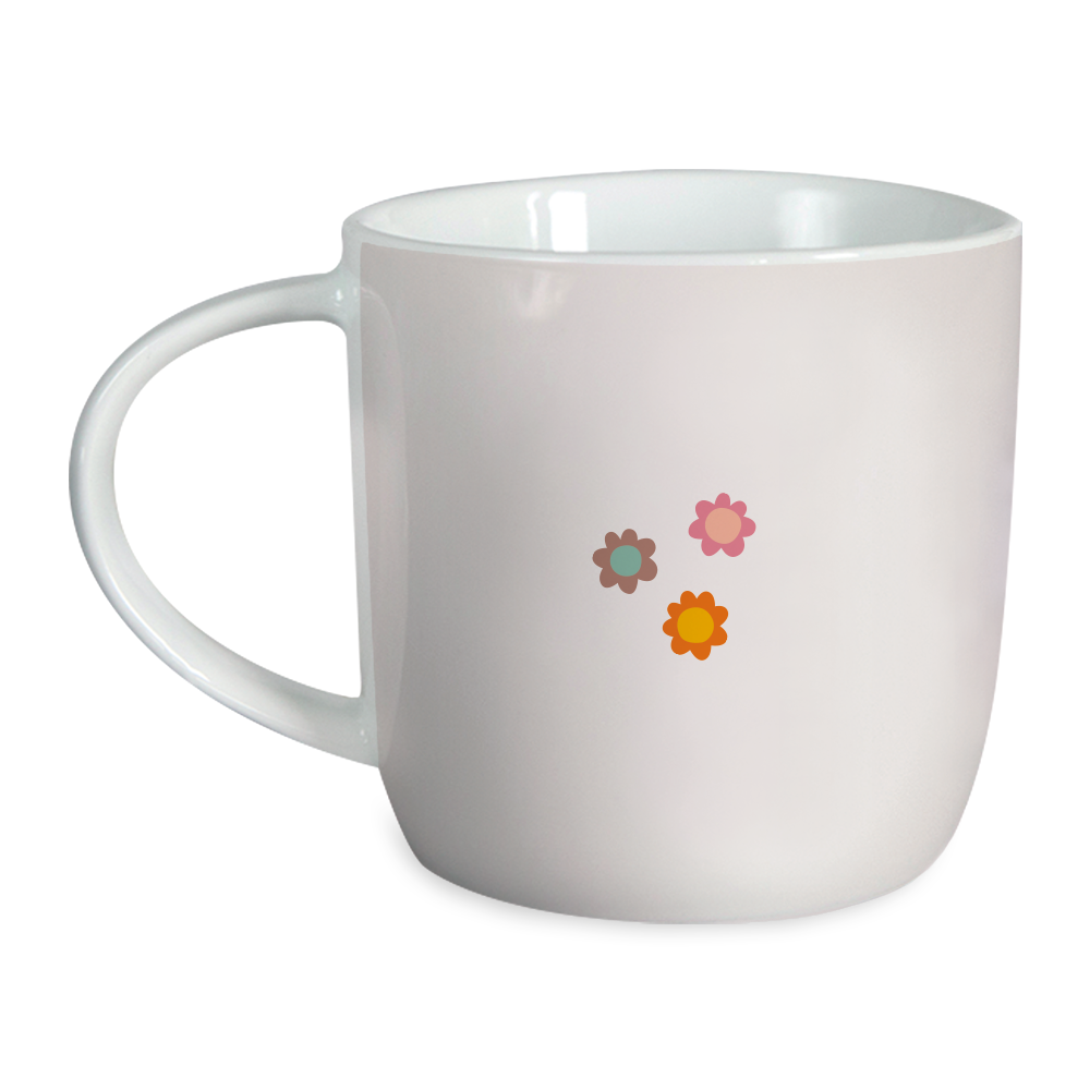 Schöner Leben Tasse Gute Laune aus Porzellan Anti Stresstasse weiß bunt 300ml von Grafik Werkstatt 50% Rabatt für begrenzte Zeit