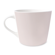Schöner Leben Tasse mit Goldveredelung Herz Strauß rosa gold 420ml von Grafik Werkstatt Online