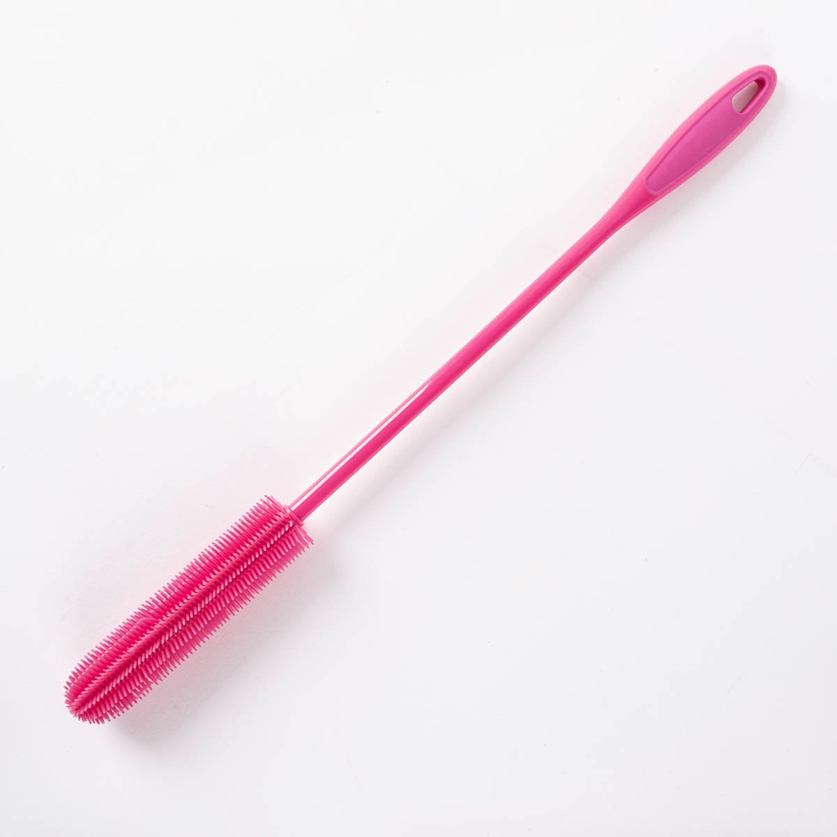 Schöner Leben Kochblume Silikon Flaschenbürste Spülbürste Slim 45cm pink