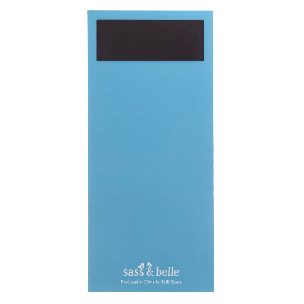 Schöner Leben Notizblock Sausage Dog List Dackel mit Magnet von Sass & Belle 9,5x21cm Fabrikverkauf