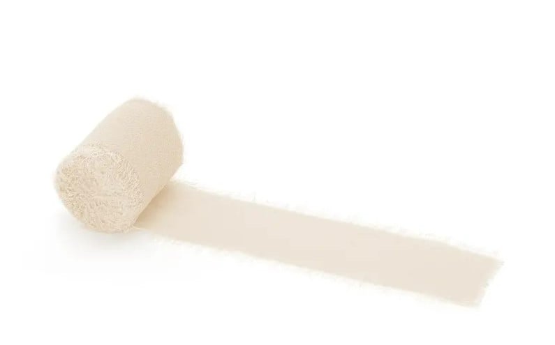 Schöner Leben Chiffonband hellbeige 4x500cm im 3er Pack Zeitlich begrenztes Angebot