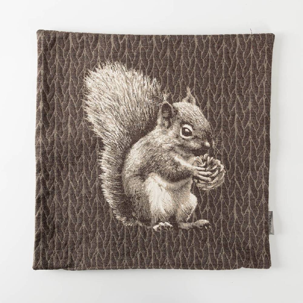 Schöner Leben Kissenhülle Waldtiere Eichhörnchen 50x50cm von Sandner Günstiger Verkauf