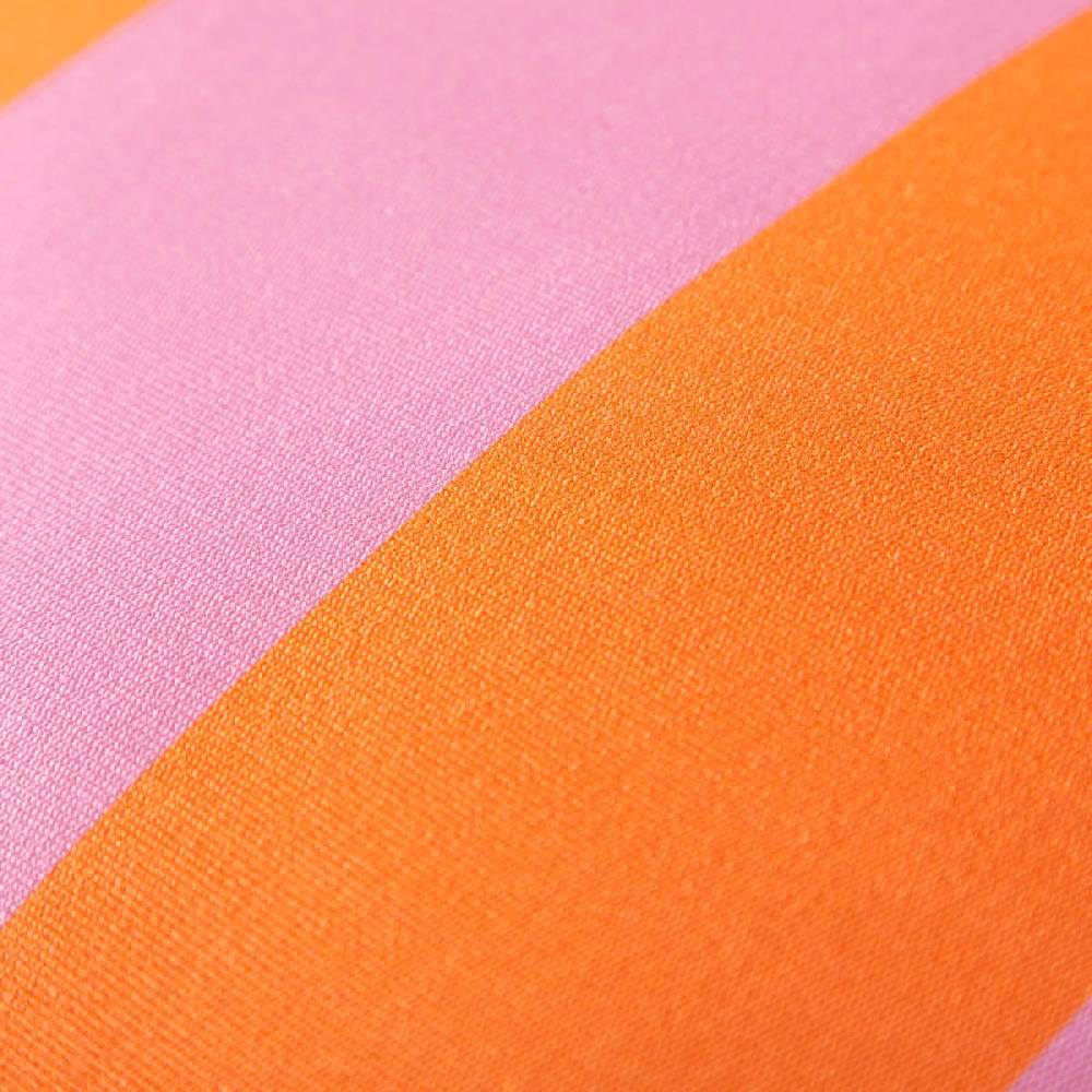 Schöner Leben Outdoor Kissen Hülle Digital Streifen pink orange in versch. Größen von SCHÖNER LEBEN Online Shopping