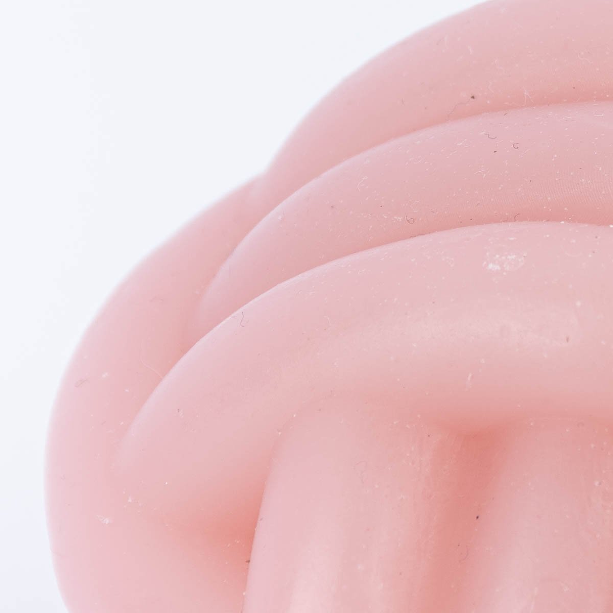 Schöner Leben Kerze Knoten pastellfarben rosa hellgrün oder dunkelgrün 8x7,5cm Begrenzt auf 3 Tage