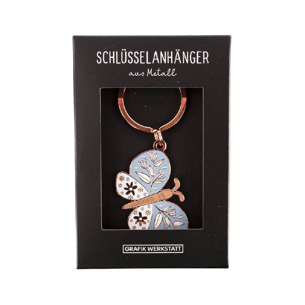 Schöner Leben Schlüsselanhänger Schmetterling 85x40mm von Grafik Werkstatt Günstiger Verkauf