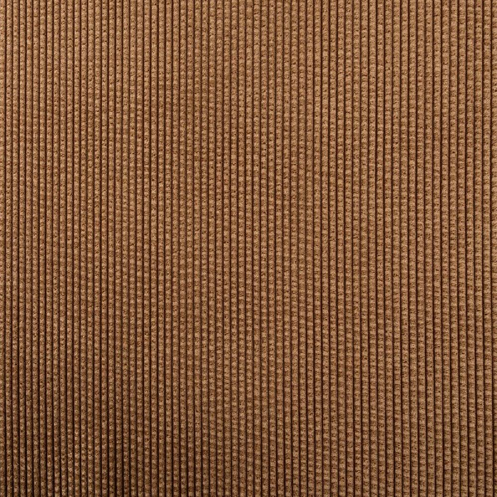 Schöner Leben Cord Stof Bubble Bekleidungsstoff Dekostoff einfarbig braun 1,45m Breite zollfrei