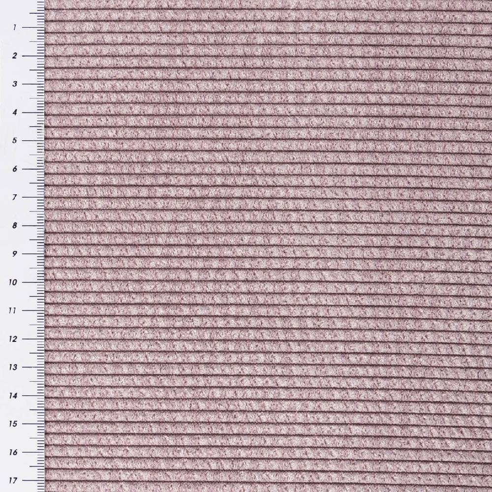 Schöner Leben Cord Stof Bubble Bekleidungsstoff Dekostoff einfarbig lila 1,45m Breite Online