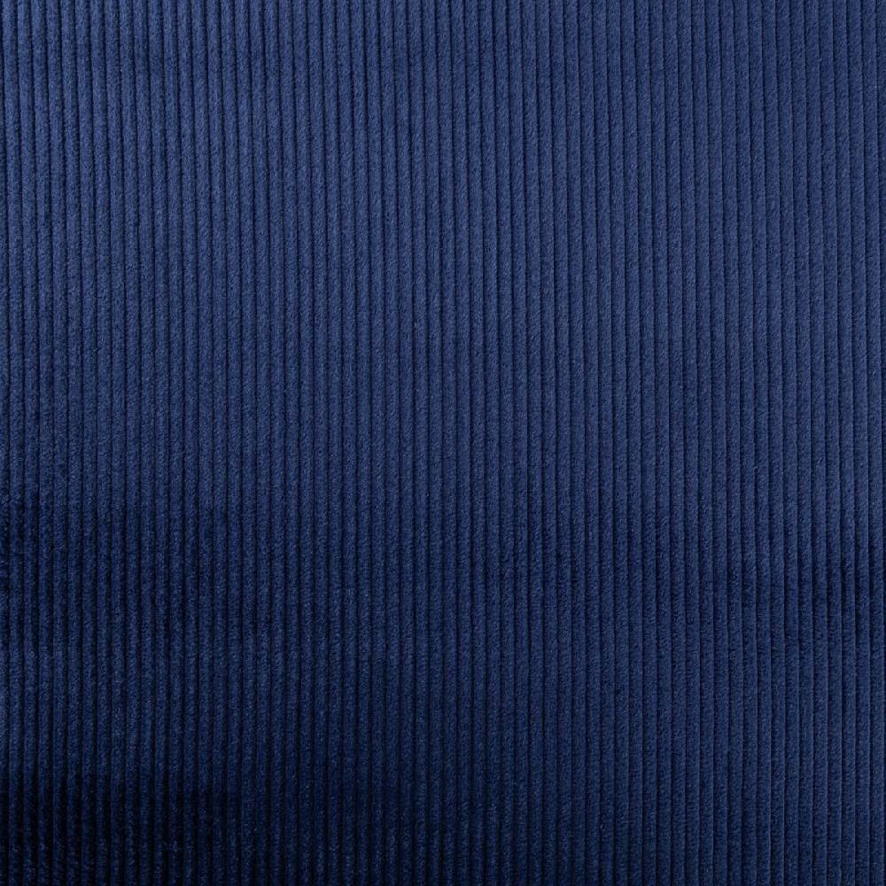 Schöner Leben Cord Stoff aus Baumwolle Bekleidungsstoff Dekostoff 4,5W grob vorgewaschen einfarbig dark cobalt blau 1,4m Breite Hotsell