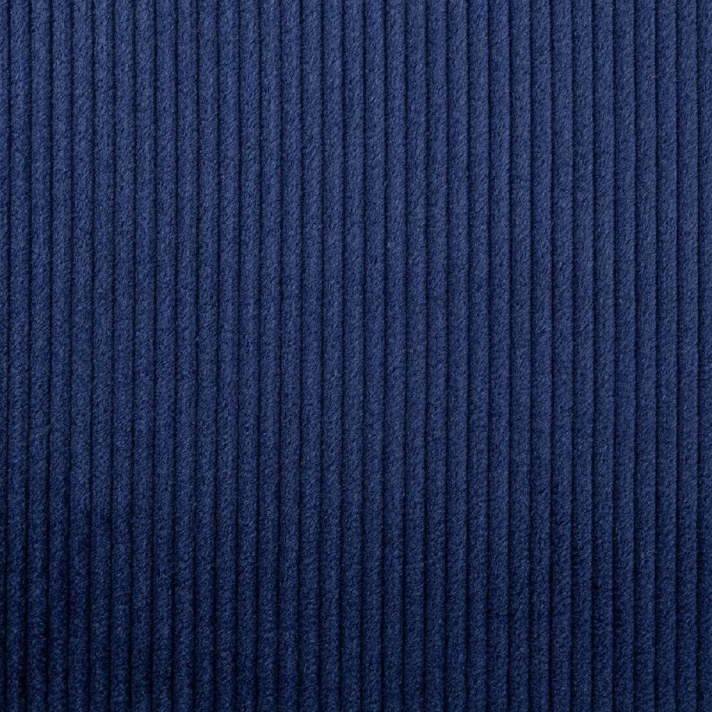 Schöner Leben Cord Stoff aus Baumwolle Bekleidungsstoff Dekostoff 4,5W grob vorgewaschen einfarbig dark cobalt blau 1,4m Breite Hotsell