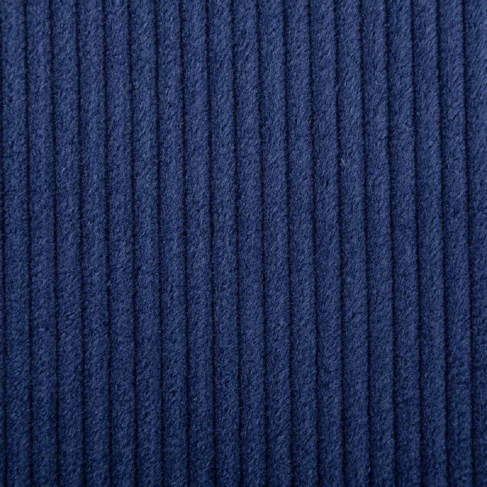Schöner Leben Cord Stoff aus Baumwolle Bekleidungsstoff Dekostoff 4,5W grob vorgewaschen einfarbig dark cobalt blau 1,4m Breite Hotsell