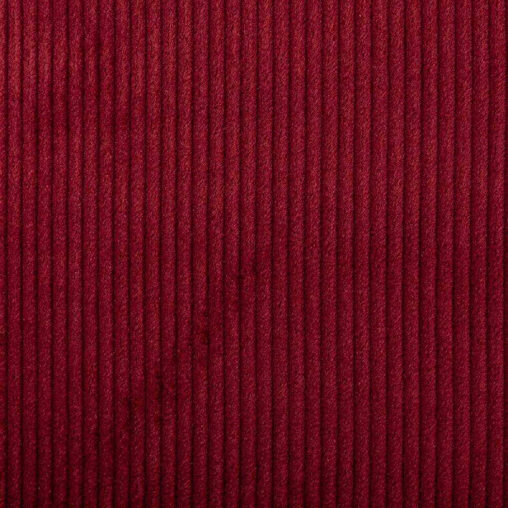 Schöner Leben Cord Stoff aus Baumwolle Bekleidungsstoff Dekostoff 4,5W grob vorgewaschen einfarbig red wine weinrot 1,4m Breite im Angebot