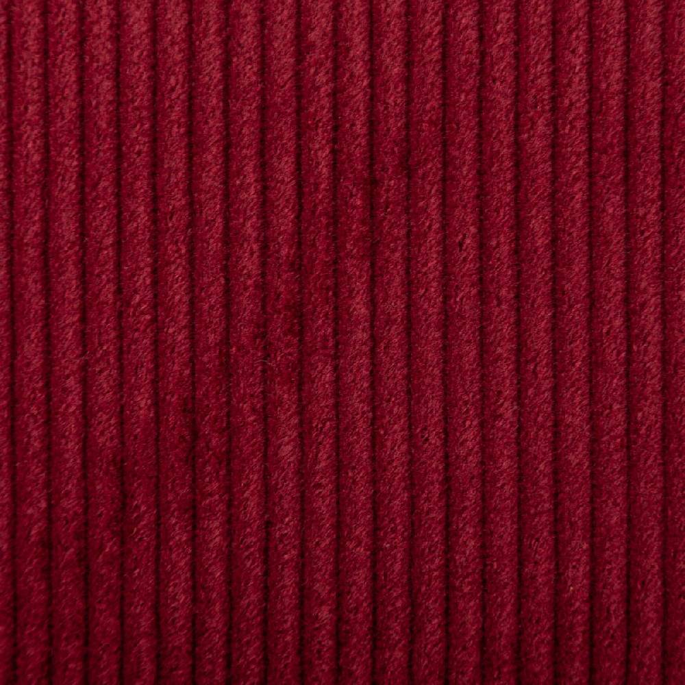 Schöner Leben Cord Stoff aus Baumwolle Bekleidungsstoff Dekostoff 4,5W grob vorgewaschen einfarbig red wine weinrot 1,4m Breite im Angebot