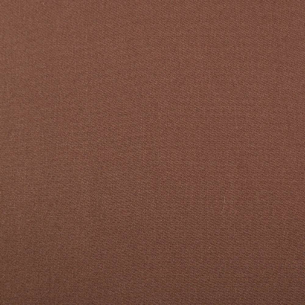 Schöner Leben Viskose Stoff Stretch Rosella uni mocca braun 1,40m Breite Fabrikverkauf