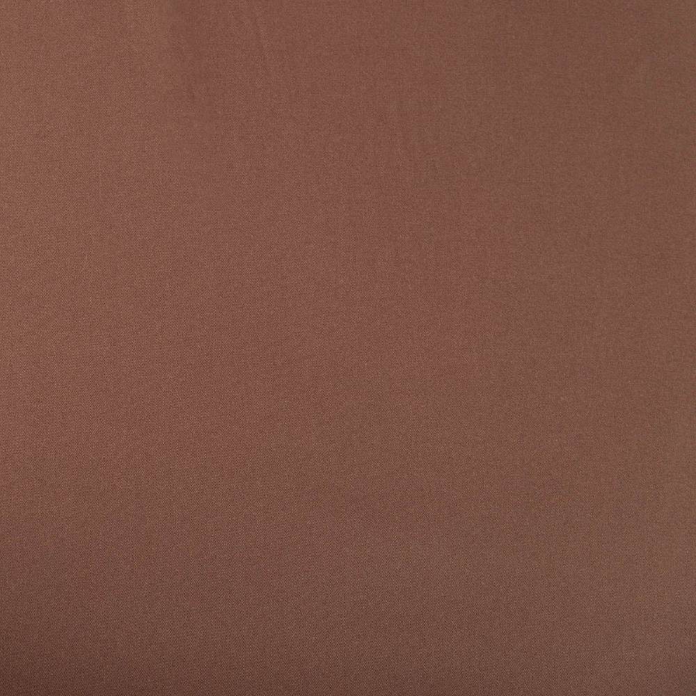 Schöner Leben Viskose Stoff Stretch Rosella uni mocca braun 1,40m Breite Fabrikverkauf